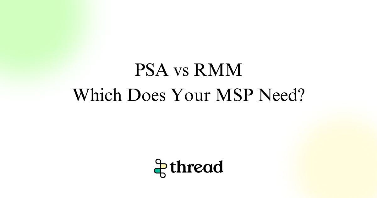 PSA vs RMM