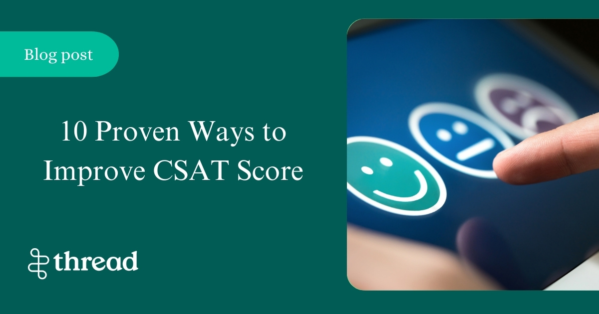 how to improve csat score